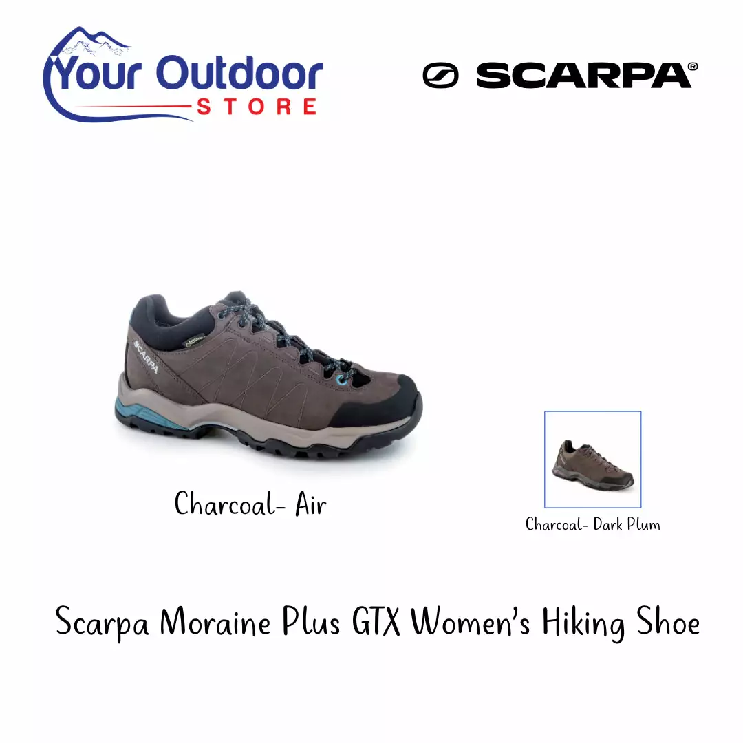 Scarpa Moraine Plus GTX Charcoal Womens 3 Scarpa Moraine Plus GTX Charcoal Womens