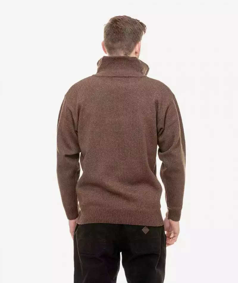 Swanndri Mens Mariner Zip Neck Sweater 11 Swanndri Mens Mariner Zip Neck Sweater - Image 9