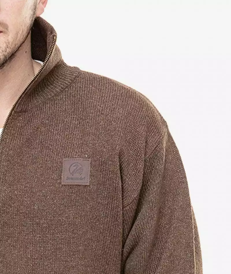 Swanndri Mens Mariner Zip Neck Sweater 13 Swanndri Mens Mariner Zip Neck Sweater - Image 11