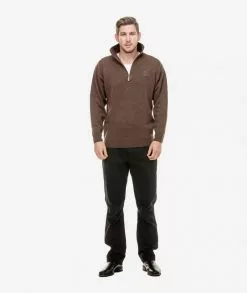 Swanndri Mens Mariner Zip Neck Sweater 27 Swanndri Mens Mariner Zip Neck Sweater -Fishing Elegant store sd2446d mariner brown full