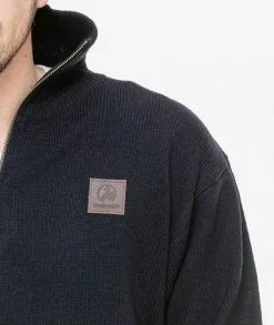 Swanndri Mens Mariner Zip Neck Sweater 23 Swanndri Mens Mariner Zip Neck Sweater -Fishing Elegant store sd2446d mariner navy detail
