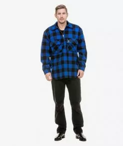 Swanndri Wool Ranger Shirt -Fishing Elegant store ssd0107 ranger blue black full
