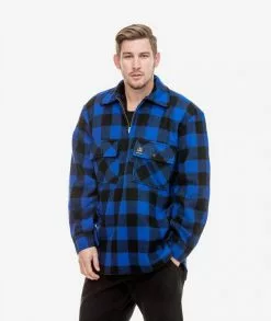 Swanndri Wool Ranger Shirt -Fishing Elegant store ssd0107 ranger blue black side