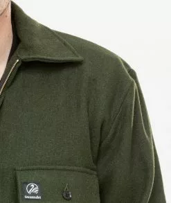 Swanndri Wool Ranger Shirt -Fishing Elegant store ssd0107 ranger olive detail