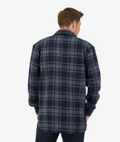 Swanndri Wool Ranger Shirt -Fishing Elegant store ssd0107 ranger shirt charcoal grid om 03 topzoom 6 web