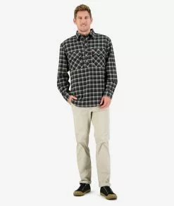 Swanndri Mens Barn Shirt -Fishing Elegant store ssd2225a barn shirt green om 04 fullbody 1 web