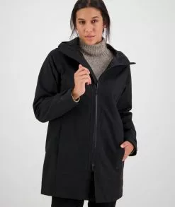 Swanndri Womens Milford Jacket V2 -Fishing Elegant store sw214278w milford v2 raincoat black om 01 top jpg 1 web 1