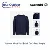 Swanndri Mens Back Beach Cable Crew Jumper -Fishing Elegant store swanndri mens back beach cable crew jumper hero