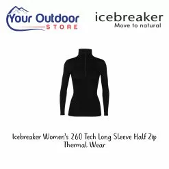 Icebreaker Womens 260 Long Sleeve Tech Half Zip