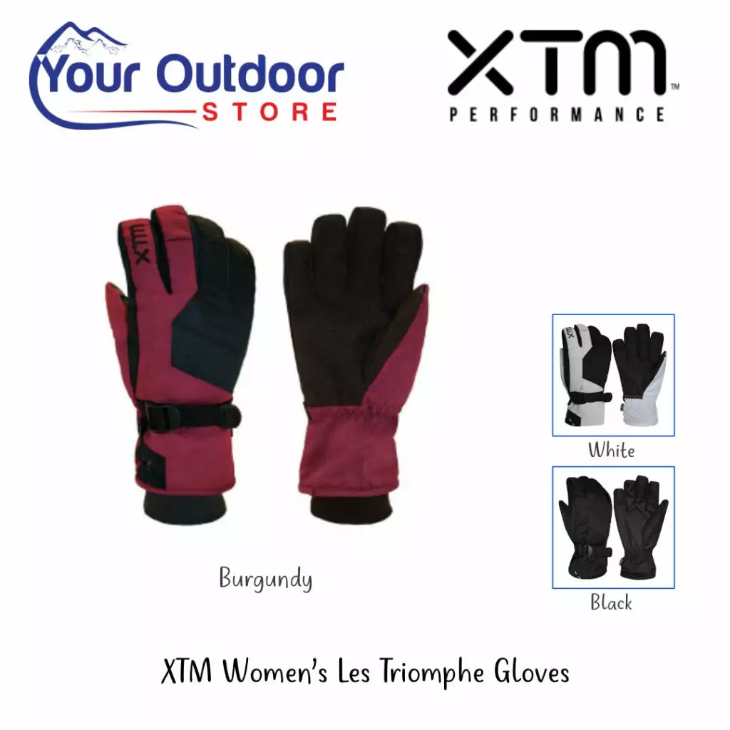 XTM Womens Les Triomphe Ski Glove 3 XTM Womens Les Triomphe Ski Glove